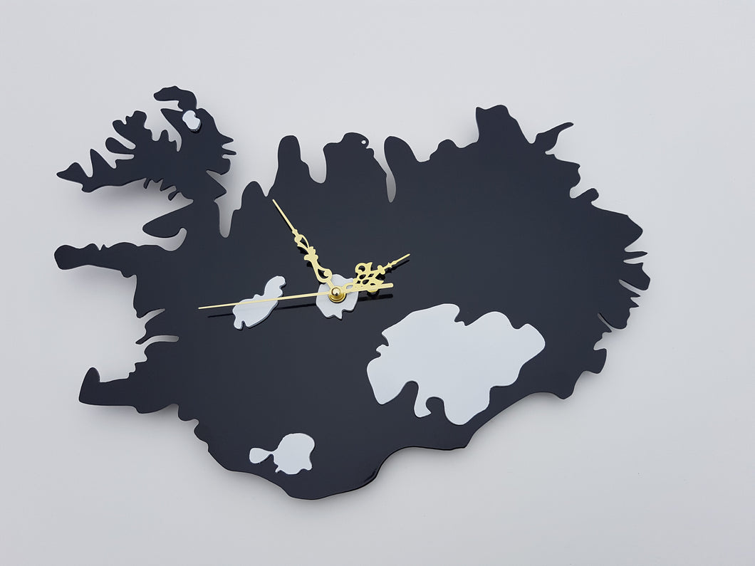 Háglans svört - LÍTIL (32x43cm)